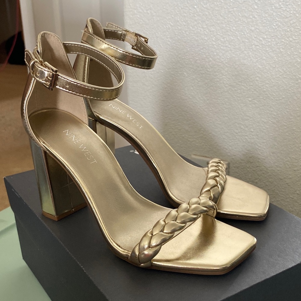 Champagne heels